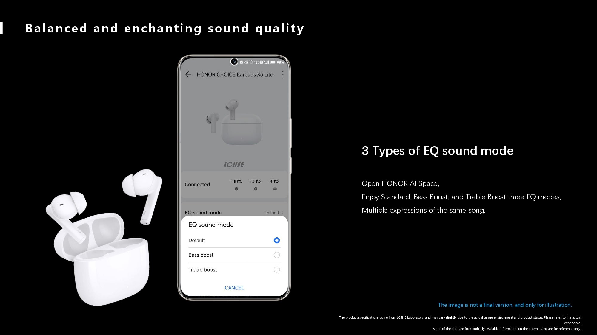 CHOICE Earbuds X5 Lite 35 Hours Battery Life White