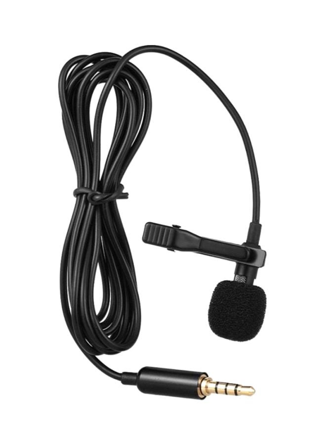 Portable Clip-On Microphone D51641 Black