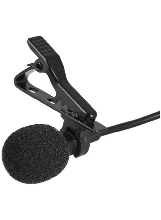 Portable Clip-On Microphone D51641 Black