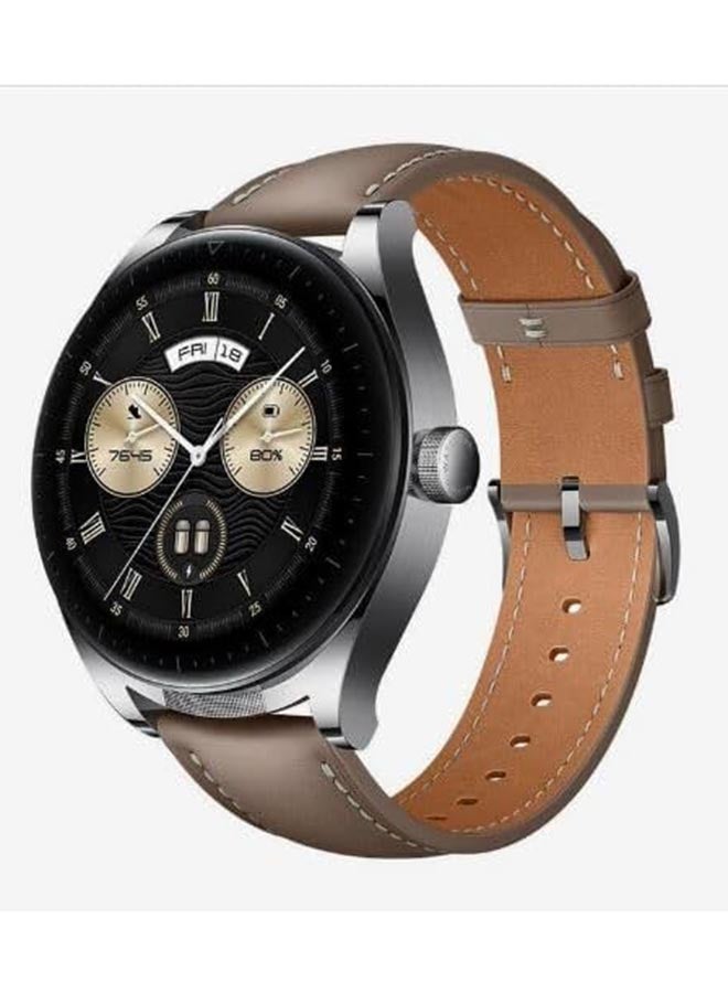 Watch Buds Smartwatch, Earbuds And Watch Come Into One, Innovative Wide-Area Auricle Touch Controls, AI Noise Cancellation Calling, Lightweight Earbuds, Professional Health Management, Advanced Design, Assured Durability, Compatible With Android And iOS Brown/Khaki