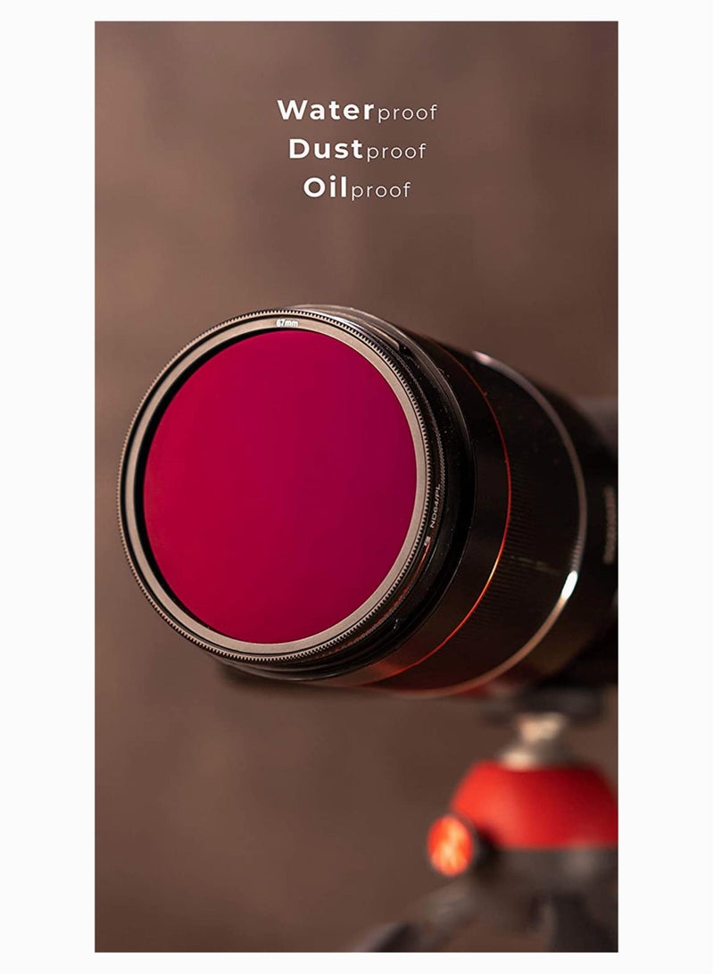 Circular Polarizers Filter, Camera Filter Magnetic Quick Swap System 58mm Circular Polarizer (CP) Camera Filter HD 18 Layer Super Slim Multi Coated CPL Lens Filter