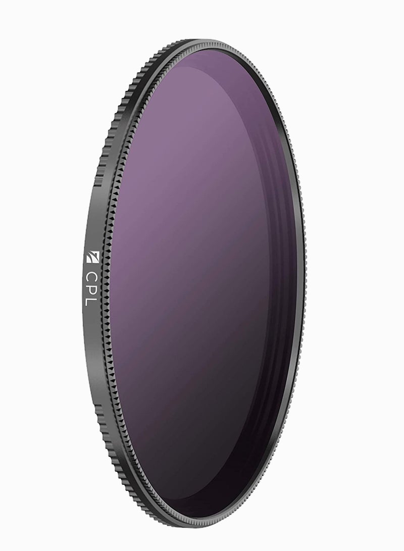 Circular Polarizers Filter, Camera Filter Magnetic Quick Swap System 58mm Circular Polarizer (CP) Camera Filter HD 18 Layer Super Slim Multi Coated CPL Lens Filter