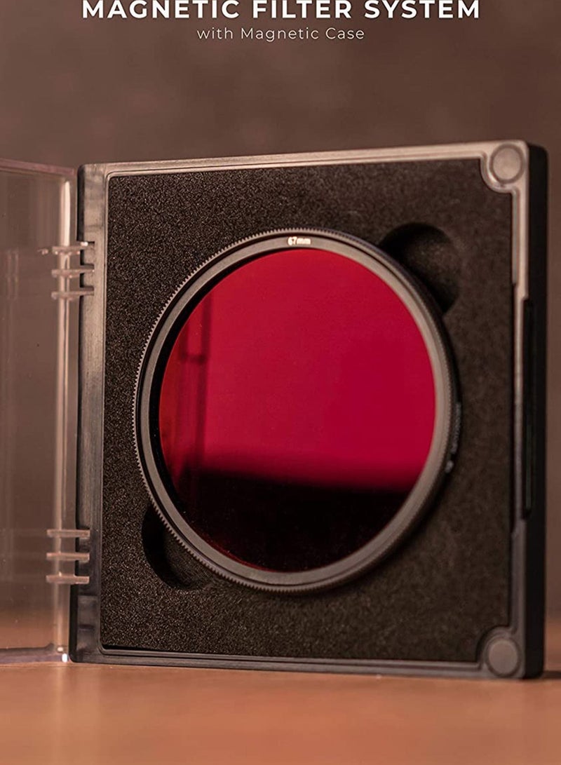 Circular Polarizers Filter, Camera Filter Magnetic Quick Swap System 58mm Circular Polarizer (CP) Camera Filter HD 18 Layer Super Slim Multi Coated CPL Lens Filter