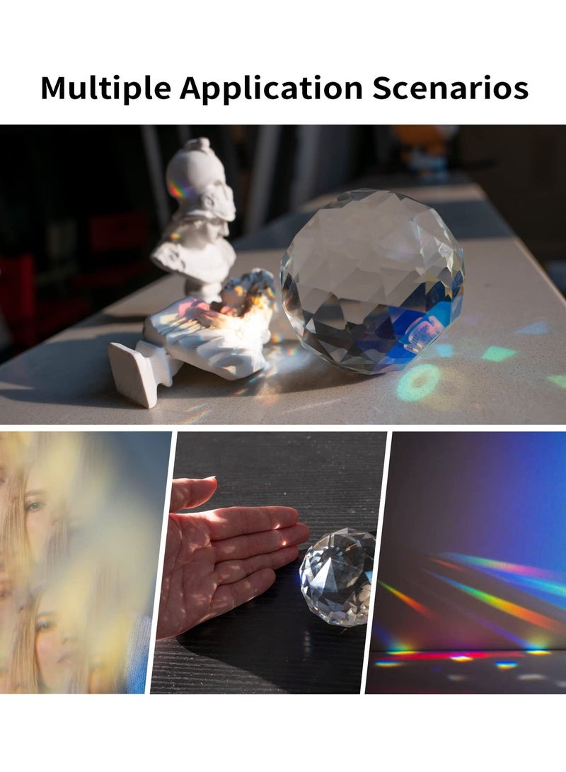Photography Prism, Optical Crystal Glass Ball Filter with 1/4