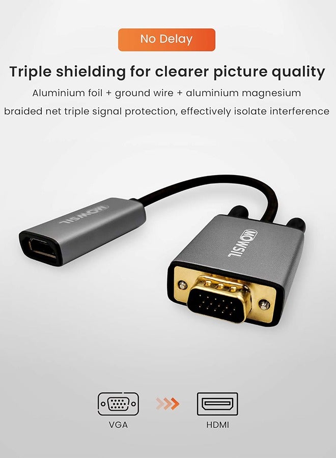 VGA To HDMI Converter Adapter