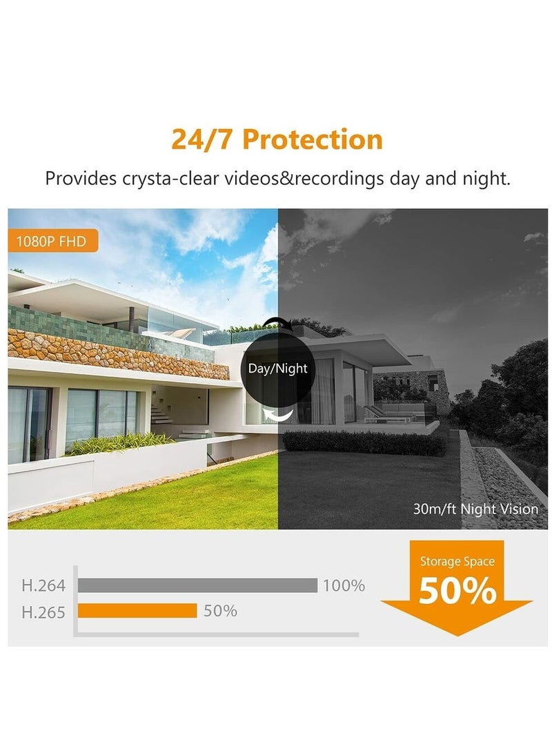 Imou 4MP QHD IP67 Waterproof Outdoor Security Camera, AI Human Detection, Motion detection, Night Vision, wifi Bullet Security Camera