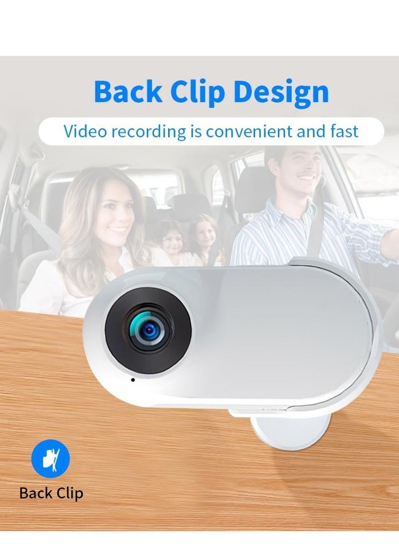 Creative Vlog Clip 360 Rotating 1080P With LCD Screen Video Record Sports DV Action Body Camera