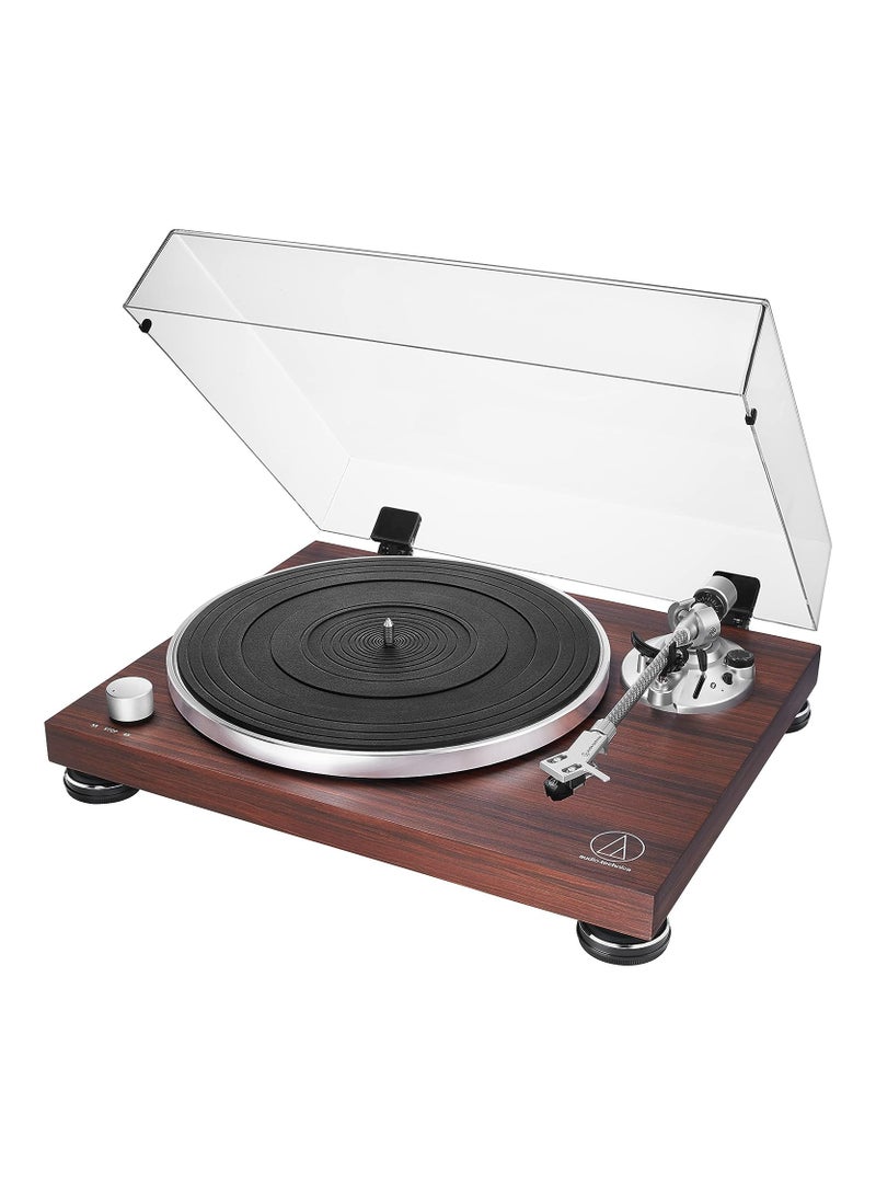 Audio Technica AT-LPW50BT-RW Bluetooth Turntable Manual Belt-Drive 33/45 (Rosewood)