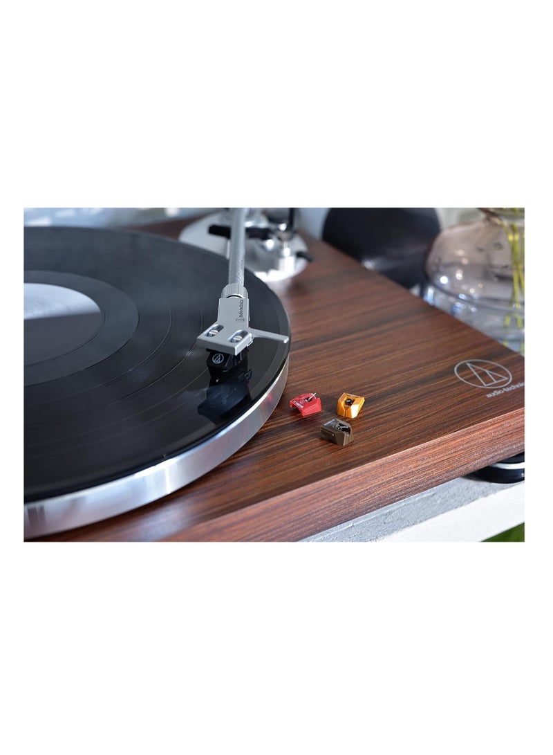 Audio Technica AT-LPW50BT-RW Bluetooth Turntable Manual Belt-Drive 33/45 (Rosewood)