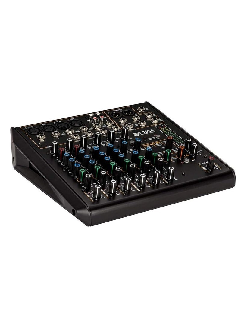 RCF - F 10XR - Audio Mixer;Mixing console with multi-FX