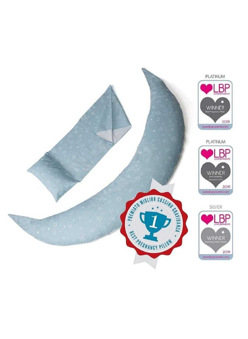 Pregnancy Pillow 12 In 1 - Dreamwizard, Grey Star