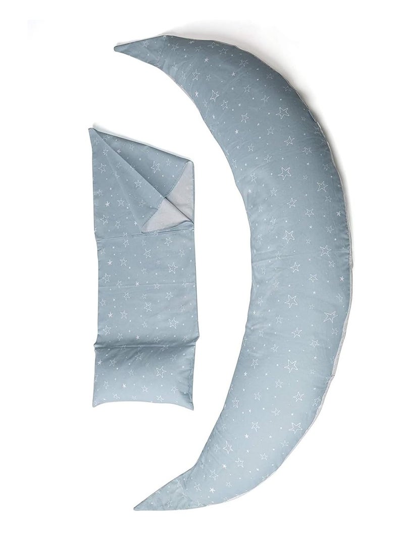 Pregnancy Pillow 12 In 1 - Dreamwizard, Grey Star