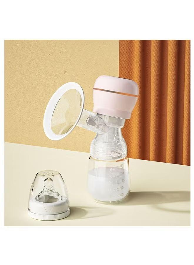 Portable All-in-one Electric Breast Pump With Feeding Bottle