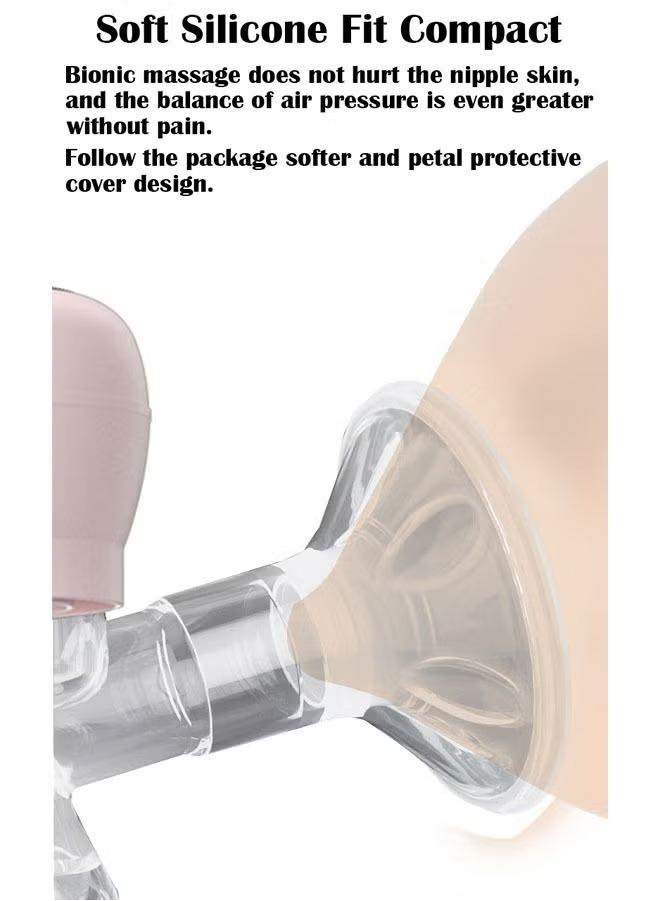 Portable All-in-one Electric Breast Pump With Feeding Bottle
