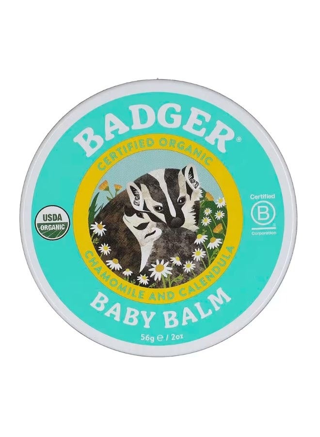 Organic Baby Balm Chamomile and Calendula 2 oz 56 g