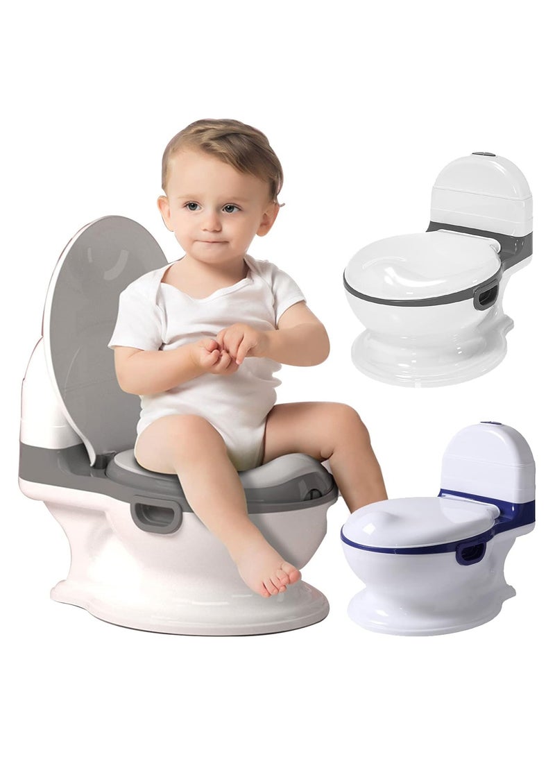 Kid Size Potty,Realistic Potty Training Toilet Looks and Feels Like an Adult Toilet - Potty Training Seat for Toddlers & Kids – Easy to Empty and Clean