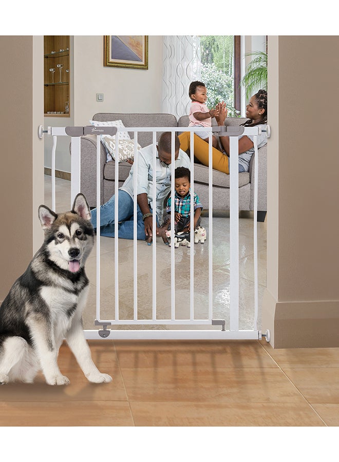 Ava Pressure Mounted Child Security Gate - White