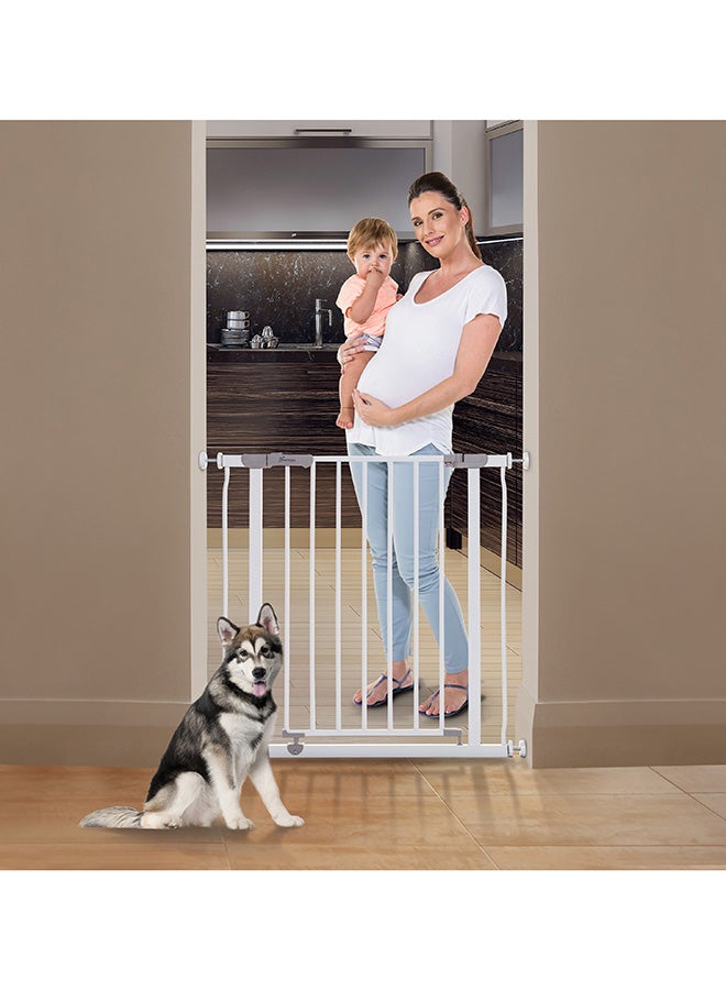 Ava Pressure Mounted Child Security Gate - White