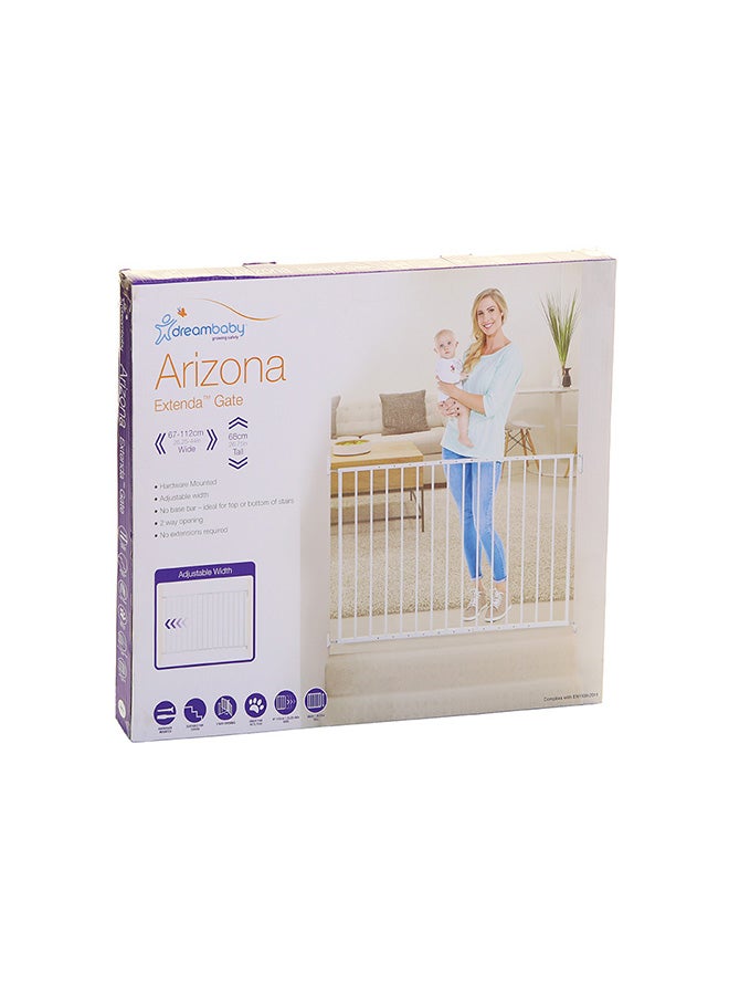 Arizona Extenda Baby Safety Gate - White