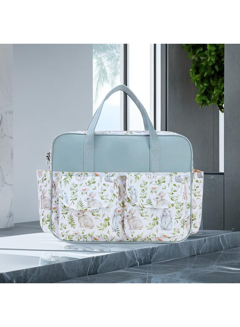 Multifunctional Animal Print Travel Nappy Bag With High-Quality Material