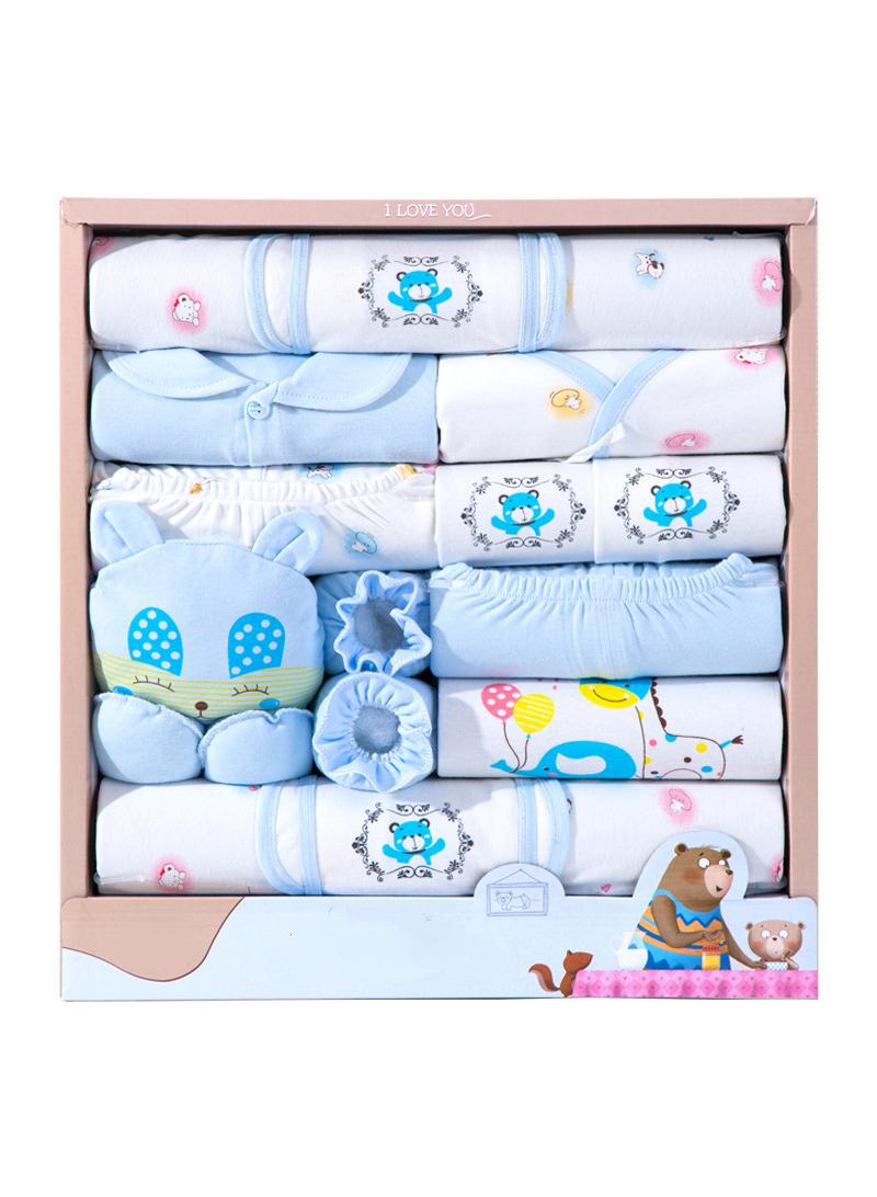 18pcs Baby Gift Box Newborn Spring and Autumn Clothing