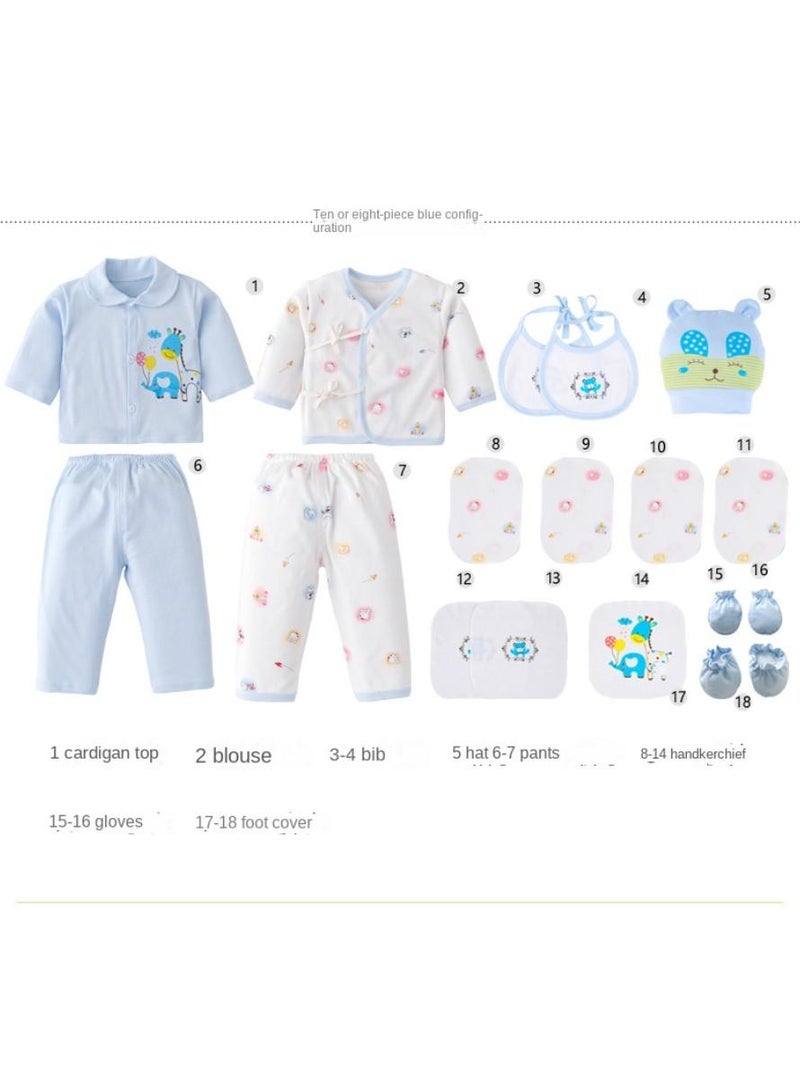 18pcs Baby Gift Box Newborn Spring and Autumn Clothing