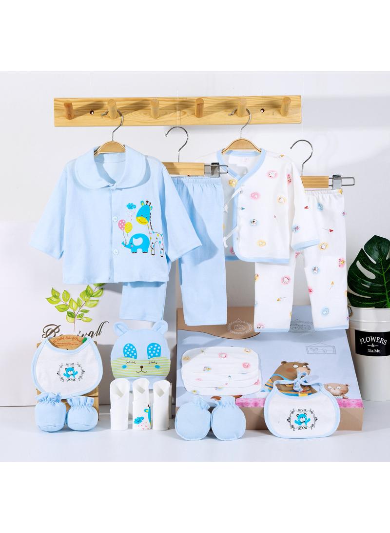 18pcs Baby Gift Box Newborn Spring and Autumn Clothing