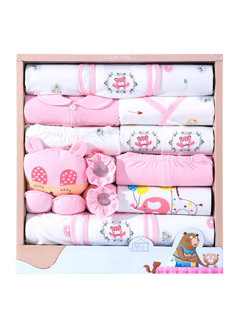 18pcs Baby Gift Box Newborn Spring and Autumn Clothing