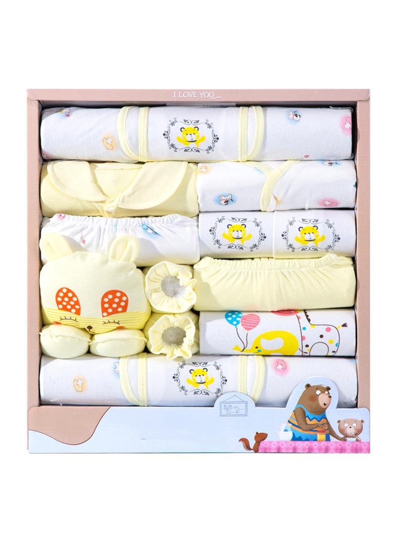 18pcs Baby Gift Box Newborn Spring and Autumn Clothing