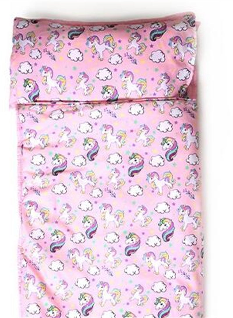 120cm outdoor sleeping bag cotton cartoon sleeping bag quilted warm sleeping bag