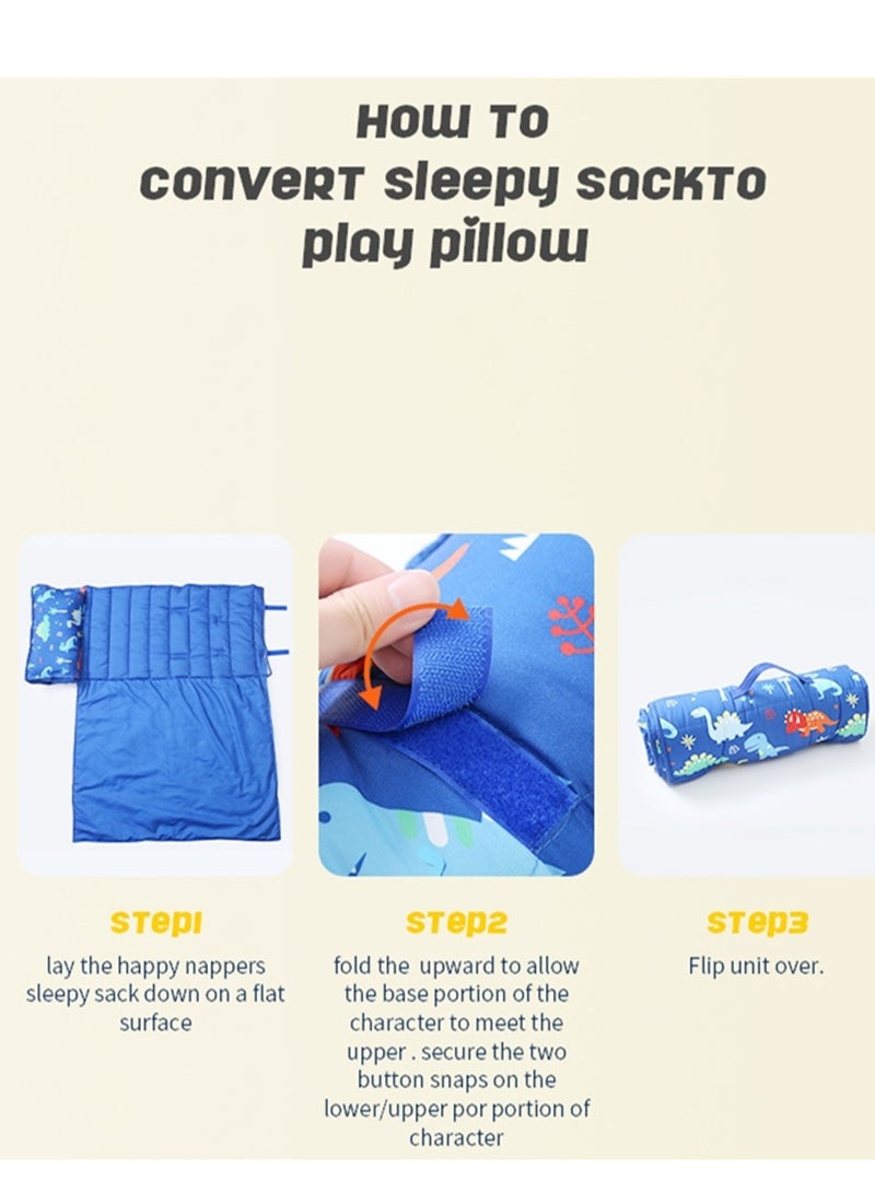 120cm outdoor sleeping bag cotton cartoon sleeping bag quilted warm sleeping bag