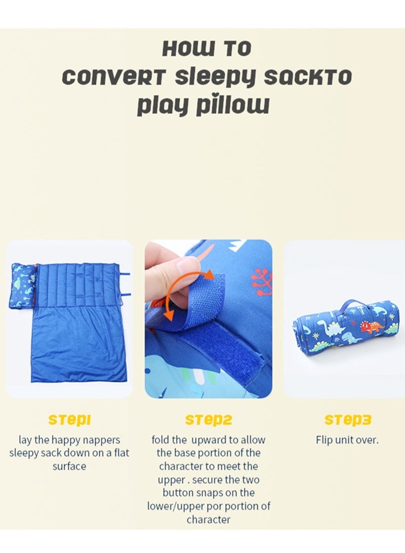 120cm outdoor sleeping bag cotton cartoon sleeping bag quilted warm sleeping bag