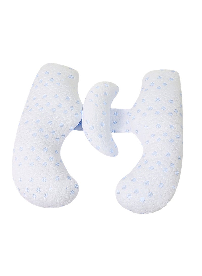 Multifunctional abdominal support pregnancy pillow pure cotton cushion pillow U-shaped sleeping pillow