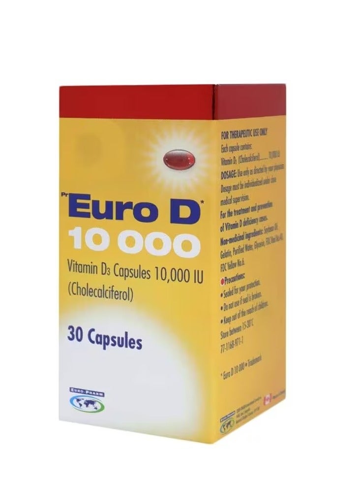 EURO D 10000 IU CAPSULES