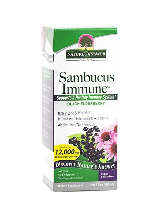 Ambucus Dietary Supplement, Original For Daily Immune And Antioxidant Support 4 Fl Oz