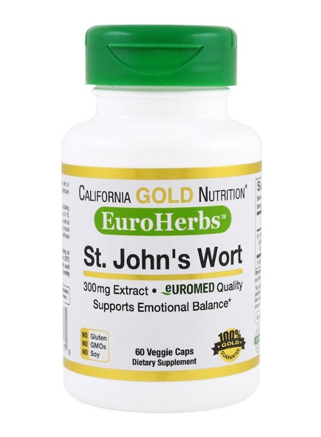 St. John's Wort Supports Emotional Balance - 60 Capsules