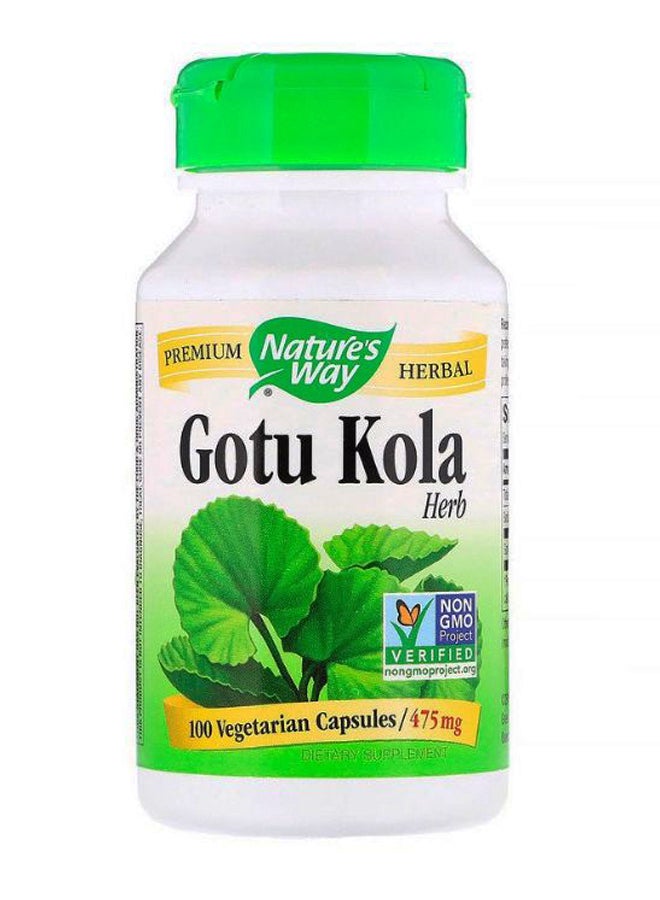 Gotu Kola Herb - 100 Capsules