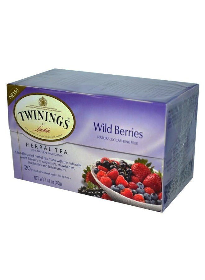 Wild Berries - 20 Herbal Tea Bags