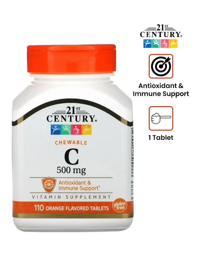 Vitamin C 500 Mg - 110 Tablets