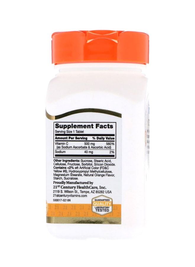 Vitamin C 500 Mg - 110 Tablets