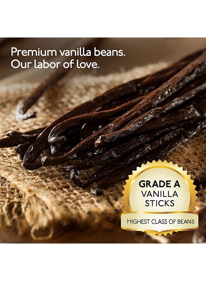 Vanilla Sticks Madagascar Grade A 10 Pcs Organic Vanilla Beans Rich Taste And Scent Premium Whole Vanilla Bean Pods  Madagascar