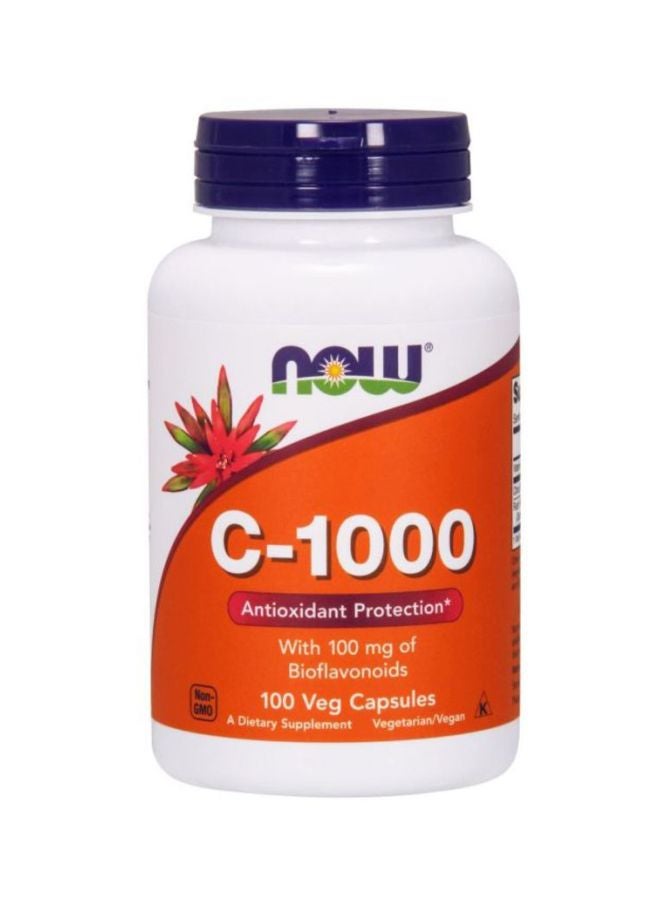 C-1000 Antioxidant Protection Dietary Supplement - 100 Vegetarian Capsules