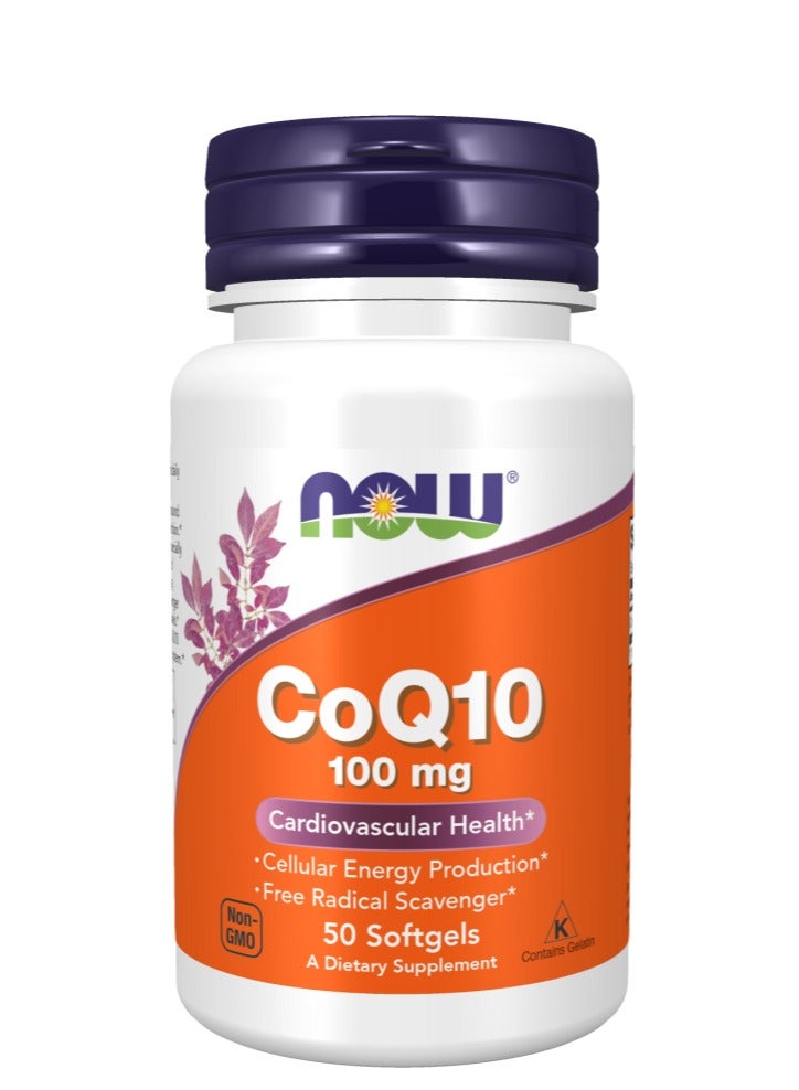CoQ10 100 mg 50 Softgels