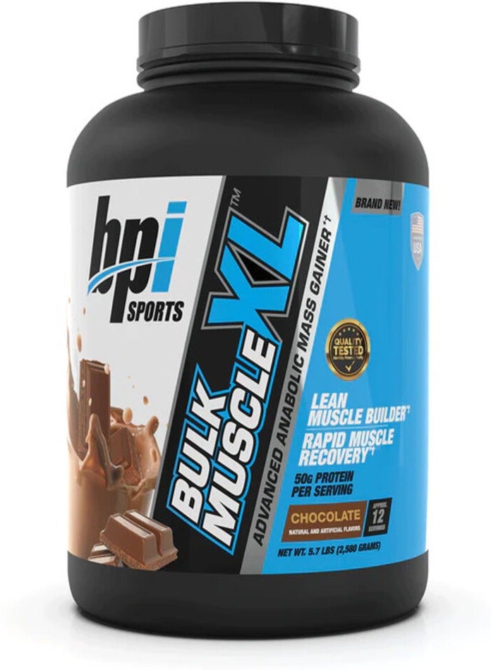 BPI SPORTS Bulk Muscle XL, Chocolate Flavor, 2.5 Kg, 12 Serving