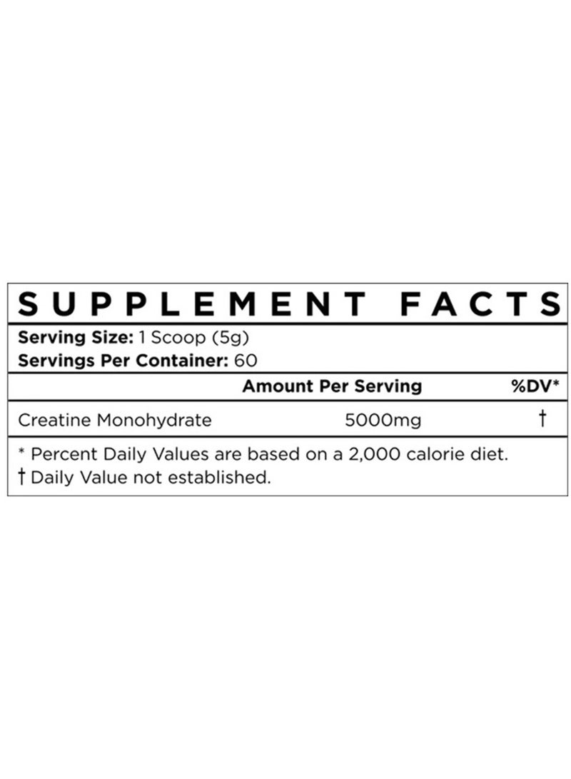 Enhanced Creatine Monohydrate 60 Servings 300g