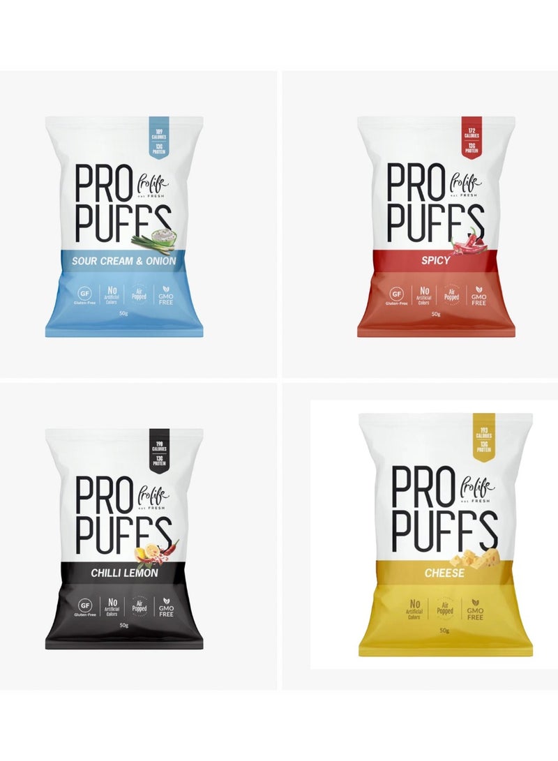 Pro Puffs Assorted Pack 8pc