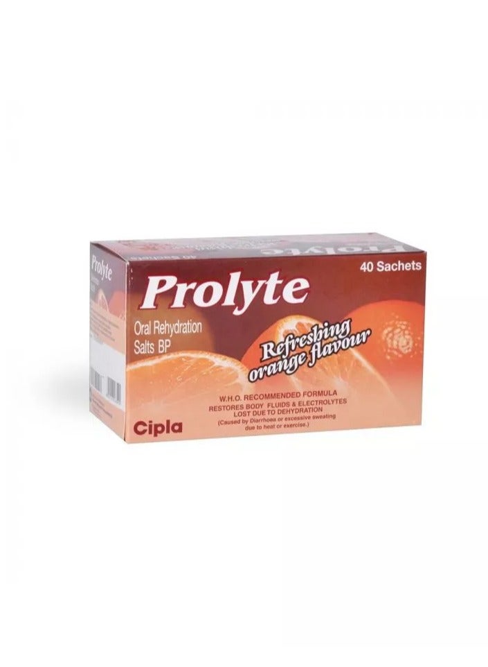 PROLYTE ORAL REHYDRATION SALTS 40 SACHETS
