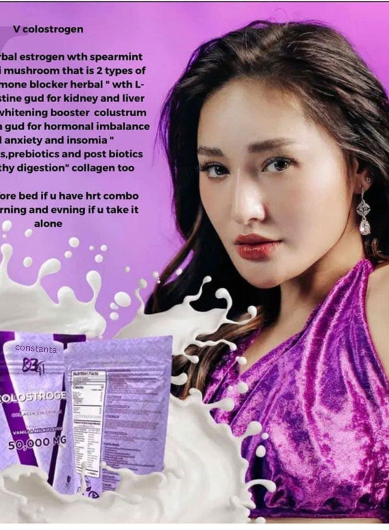 V Colostrogen Vanilla Milk Powder 50,000mg Food Supplement