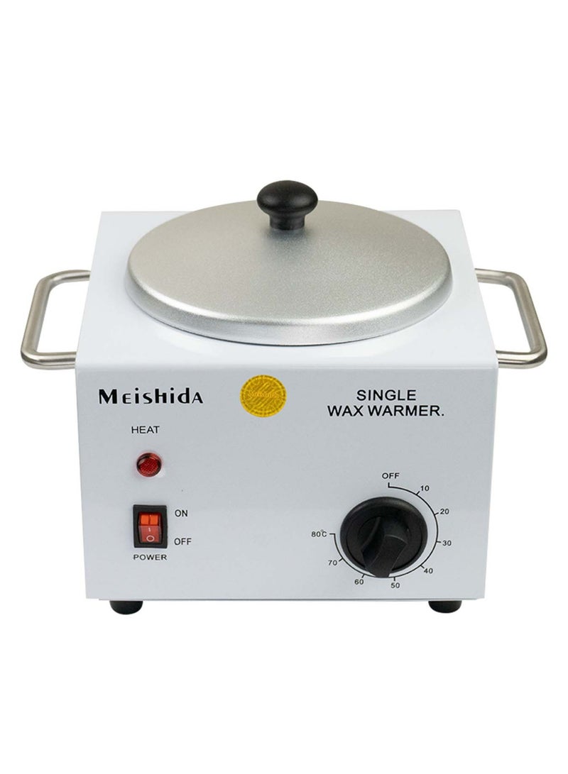 Meishida Professional Wax Warmer Single Pot Electric Wax Melt Heater for Home and Spa Use