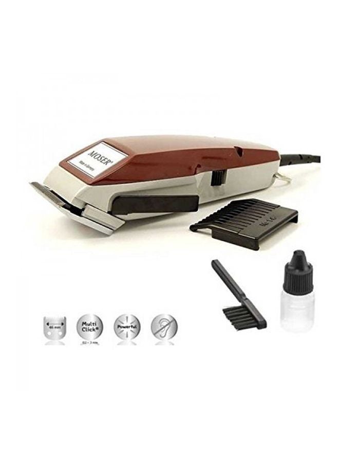 International Version Classic 1400 Professional Hair Clipper Maroon/Silver Maroon/Silver